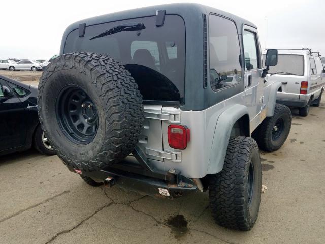 1J4FA39S22P748993 - 2002 JEEP WRANGLER / TJ X  photo 4