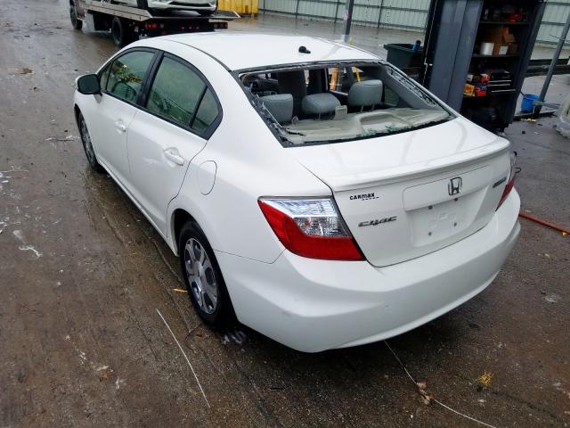 JHMFB4F28CS010044 - 2012 HONDA CIVIC HYBRID  photo 3