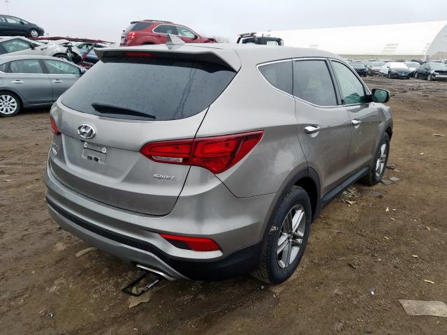 5XYZT3LB1HG434723 - 2017 HYUNDAI SANTA FE SPORT  photo 4