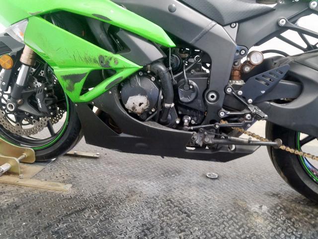 JKAZX4R119A012567 - 2009 KAWASAKI ZX600 R  photo 10