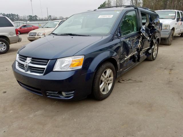 2D8HN54X98R684025 - 2008 DODGE GRAND CARAVAN SXT  photo 2