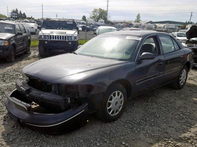 2G4WS52J911172889 - 2001 BUICK CENTURY CUSTOM  photo 2