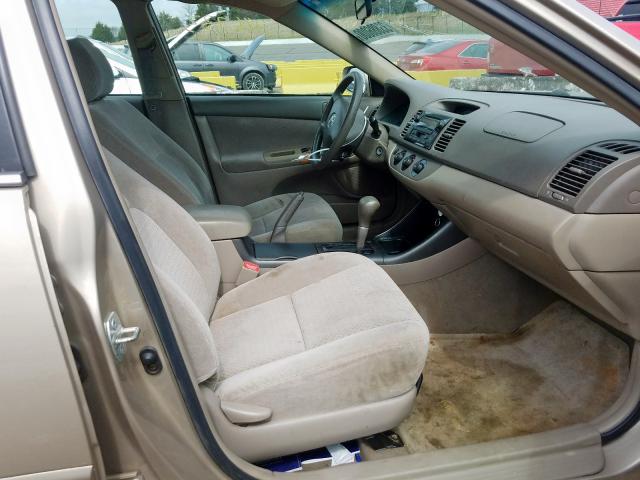 4T1BE32K44U867387 - 2004 TOYOTA CAMRY LE  photo 5