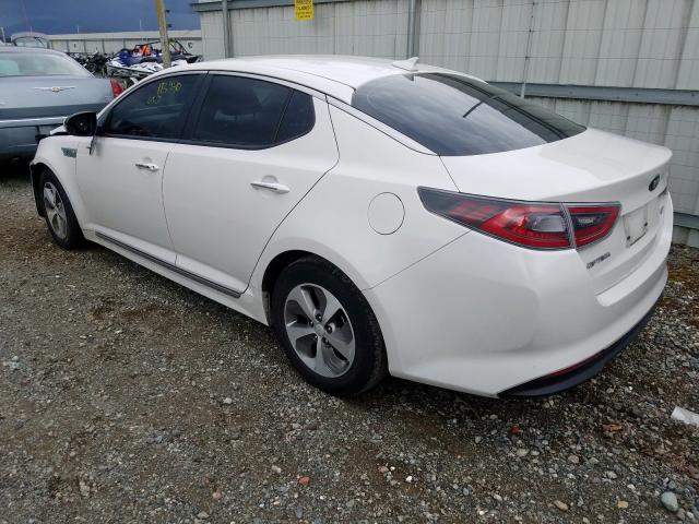 KNAGM4AD2E5068044 - 2014 KIA OPTIMA HYBRID  photo 3