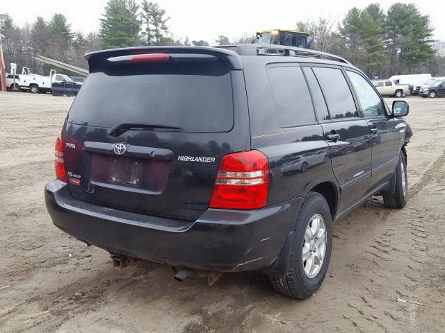 JTEHF21A410008006 - 2001 TOYOTA HIGHLANDER  photo 4