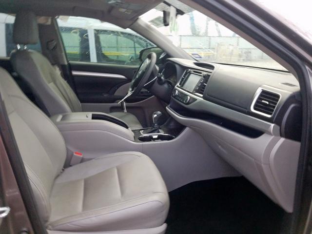 5TDKKRFH0GS146183 - 2016 TOYOTA HIGHLANDER XLE  ფოტო 5