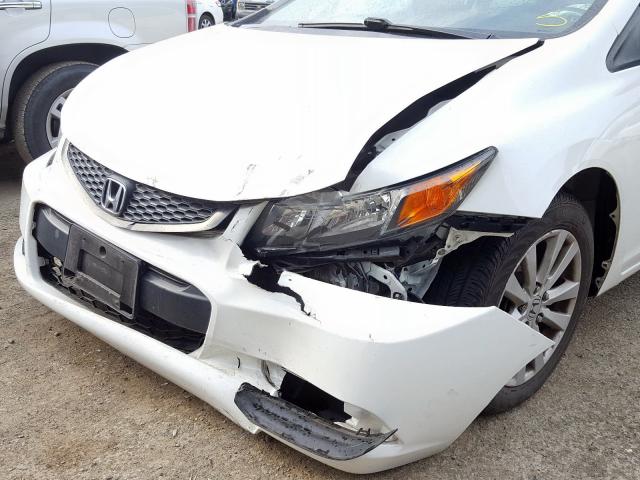 2HGFG3B13CH534057 - 2012 HONDA CIVIC EXL  photo 9