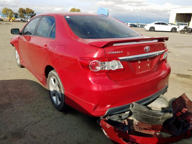 5YFBU4EE3DP215182 - 2013 TOYOTA COROLLA BASE  照片 3