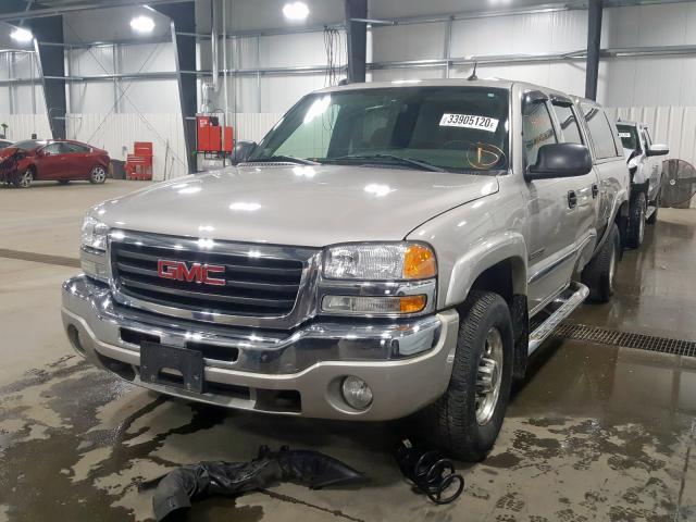 1GTGK23UX4F250271 - 2004 GMC SIERRA K2500 CREW CAB  photo 2