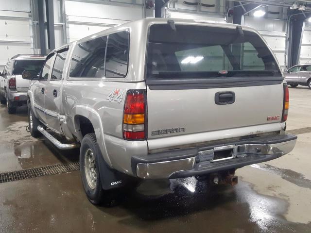 1GTGK23UX4F250271 - 2004 GMC SIERRA K2500 CREW CAB  photo 3