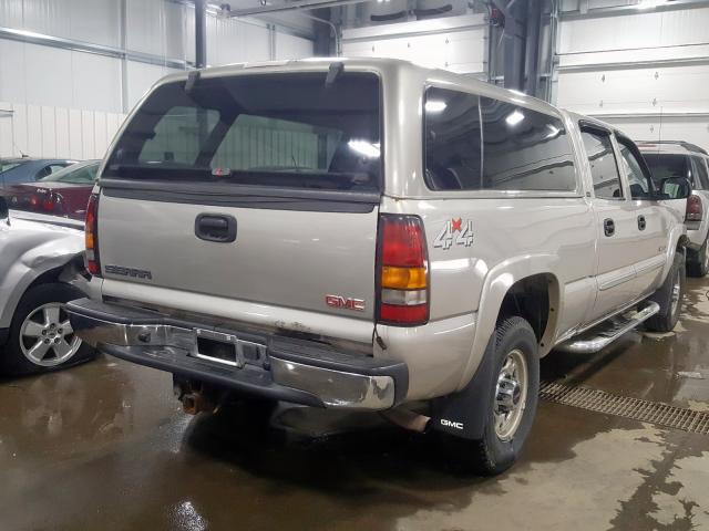 1GTGK23UX4F250271 - 2004 GMC SIERRA K2500 CREW CAB  photo 4