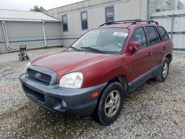 KM8SC13D43U391053 - 2003 HYUNDAI SANTA FE GLS  photo 2