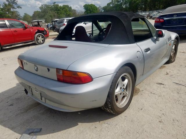 4USCH7321TLB71075 - 1996 BMW Z3 1.9  photo 4