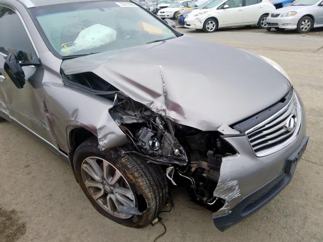 JNKAJ09E78M305949 - 2008 INFINITI EX35 BASE  photo 9