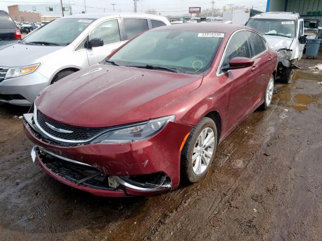 1C3CCCAB5FN744263 - 2015 CHRYSLER 200 LIMITED  photo 2