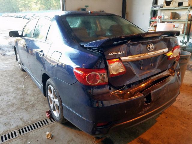 2T1BU4EE6CC873612 - 2012 TOYOTA COROLLA BASE  照片 3