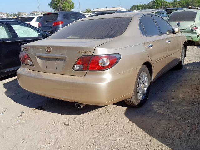 JTHBF30G936011925 - 2003 LEXUS ES 300  photo 4