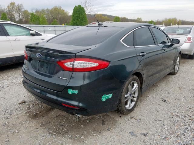 3FA6P0SU2FR114604 - 2015 FORD FUSION TITANIUM PHEV  photo 4