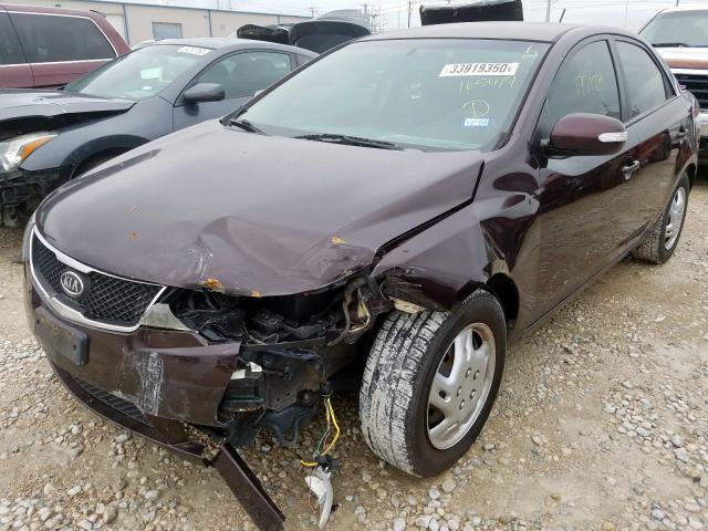 KNAFU4A28A5165494 - 2010 KIA FORTE EX  photo 2