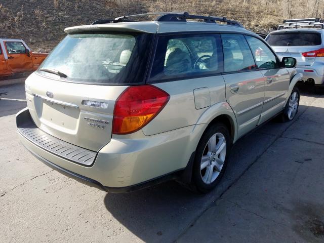 4S4BP63C774316166 - 2007 SUBARU LEGACY OUTBACK  photo 4