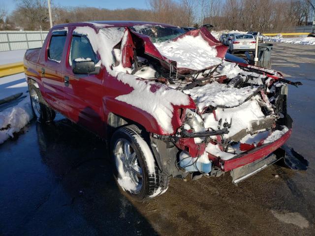 2HJYK16286H540725 - 2006 HONDA RIDGELINE RT MAROON photo 1