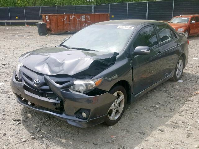 2T1BU4EE5DC104178 - 2013 TOYOTA COROLLA BASE  photo 2