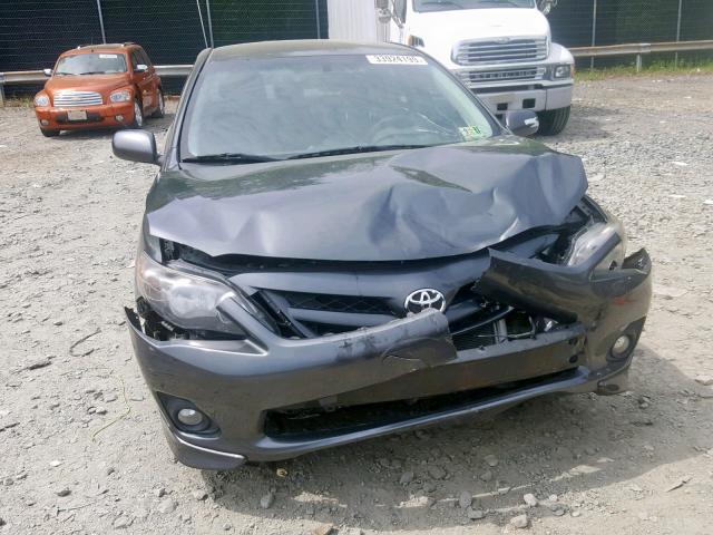 2T1BU4EE5DC104178 - 2013 TOYOTA COROLLA BASE  photo 9