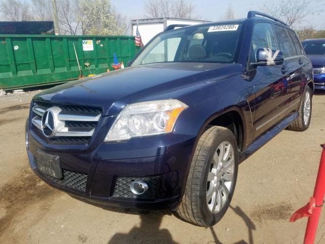 WDCGG8HB0AF445829 - 2010 MERCEDES-BENZ GLK 350 4MATIC  photo 2