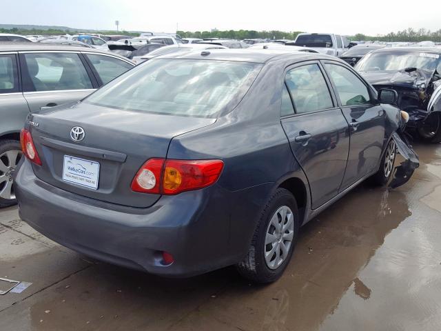 1NXBU40EX9Z019690 - 2009 TOYOTA COROLLA BASE  photo 4