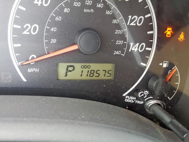 1NXBU40EX9Z019690 - 2009 TOYOTA COROLLA BASE  照片 8