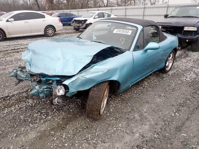 JM1NB353810216376 - 2001 MAZDA MX-5 MIATA BASE  photo 2