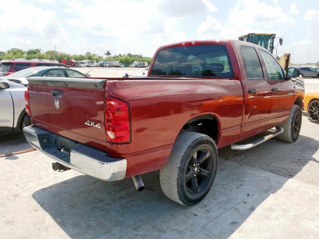 1D7HU18207S200450 - 2007 DODGE RAM 1500 ST  photo 4