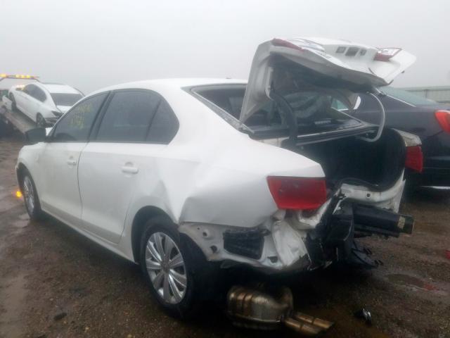 3VW2K7AJ5CM356767 - 2012 VOLKSWAGEN JETTA BASE  照片 3