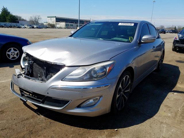 KMHGC4DH4DU235928 - 2013 HYUNDAI GENESIS 5.0L  photo 2