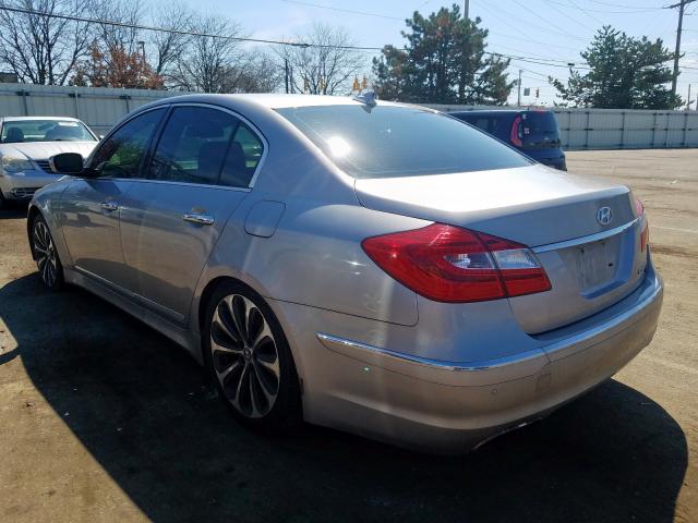 KMHGC4DH4DU235928 - 2013 HYUNDAI GENESIS 5.0L  photo 3