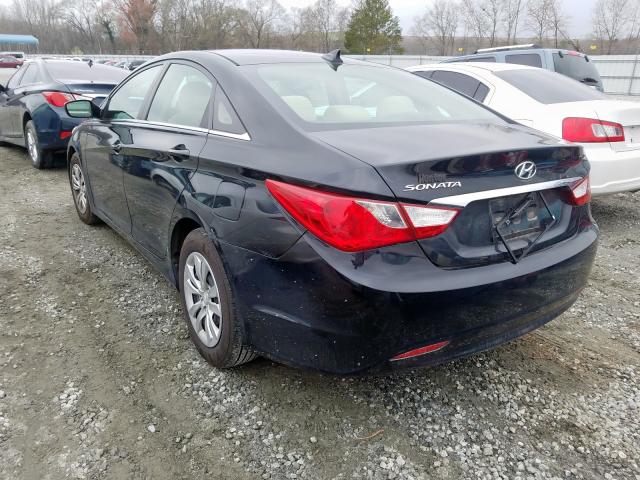 5NPEB4AC6CH494646 - 2012 HYUNDAI SONATA GLS  photo 3