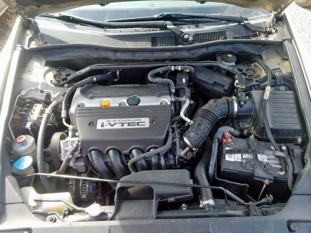 JHMCP268X8C039124 - 2008 HONDA ACCORD EXL  photo 7