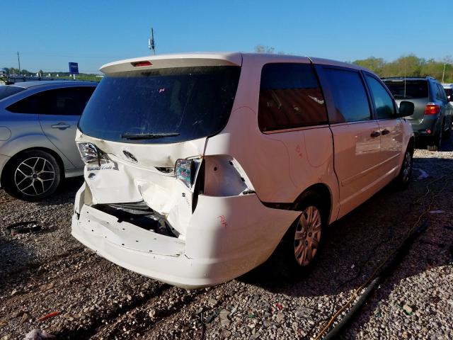 2C4RVAAG9CR393467 - 2012 VOLKSWAGEN ROUTAN S  photo 4