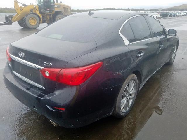 JN1BV7AR1FM398176 - 2015 INFINITI Q50 BASE  photo 4