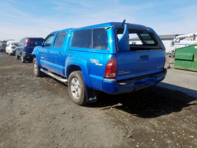 5TELU42N97Z374425 - 2007 TOYOTA TACOMA DOUBLE CAB  照片 3
