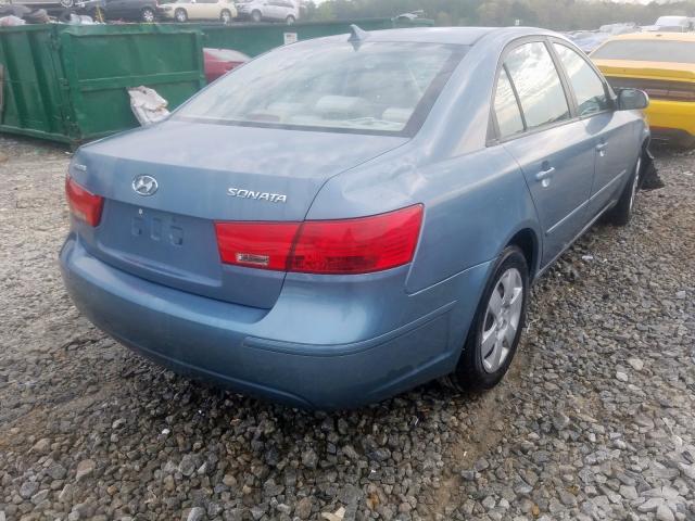 5NPET4AC5AH638889 - 2010 HYUNDAI SONATA GLS  photo 4