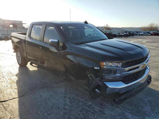 1GCUYDED6MZ391654 - 2021 CHEVROLET SILVERADO K1500 LT BLACK photo 1