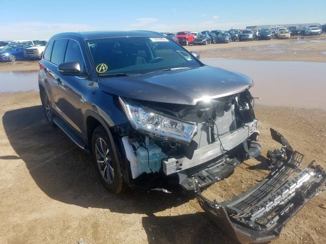 5TDJZRFH4KS613556 - 2019 TOYOTA HIGHLANDER SE  photo 1