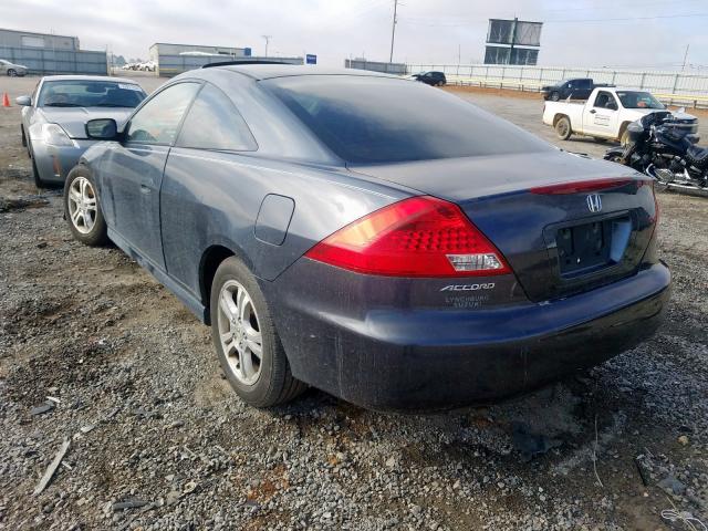 1HGCM727X7A022677 - 2007 HONDA ACCORD EX  photo 3