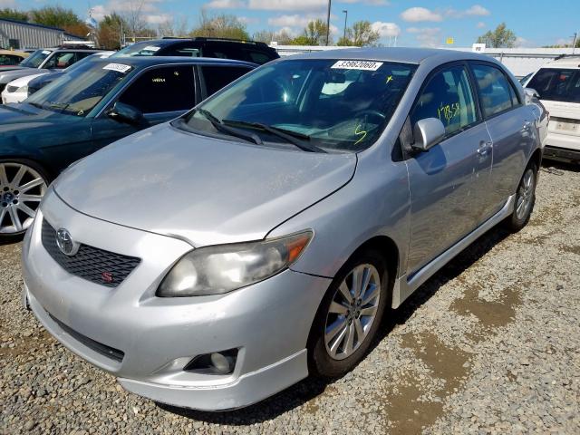 1NXBU4EE4AZ254583 - 2010 TOYOTA COROLLA BASE  照片 2