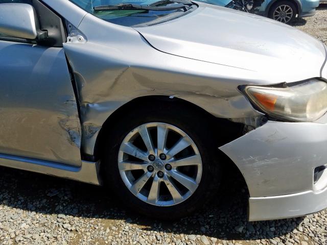 1NXBU4EE4AZ254583 - 2010 TOYOTA COROLLA BASE  照片 9