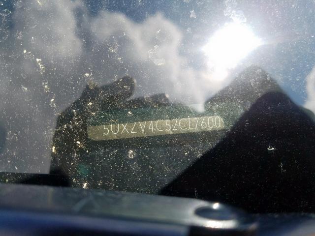 5UXZV4C52CL760097 - 2012 BMW X5 XDRIVE35I  photo 10