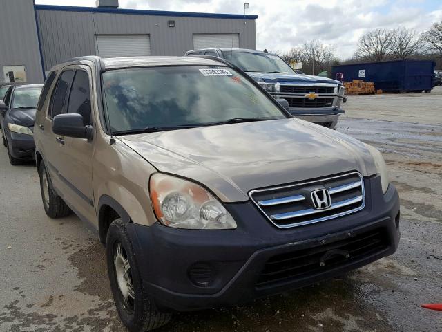 JHLRD68585C008144 - 2005 HONDA CR-V LX  photo 1