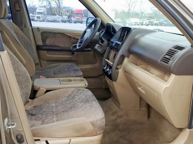 JHLRD68585C008144 - 2005 HONDA CR-V LX  photo 5