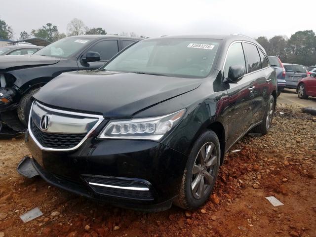 5FRYD3H82EB017988 - 2014 ACURA MDX ADVANCE  photo 2